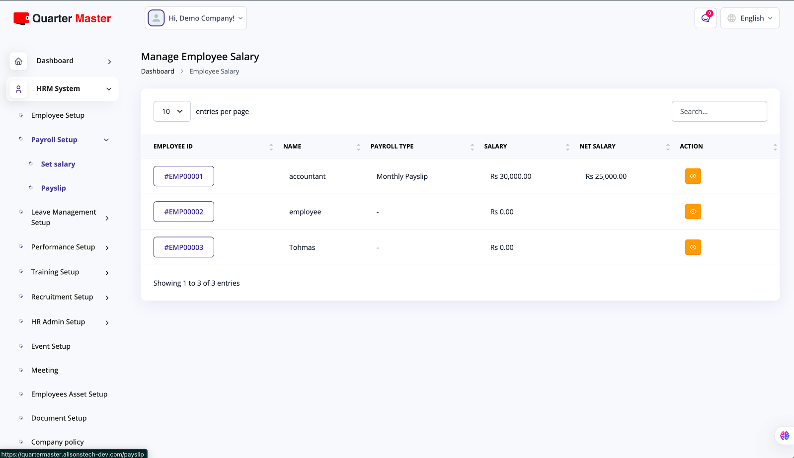 Companies Managing Global Staff